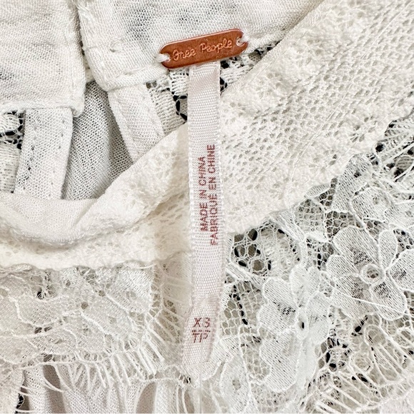 Free People Tell Tale Cutout Lace Tunic - Picture 7 of 10